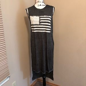 Forever 21 sheer tee shirt dress